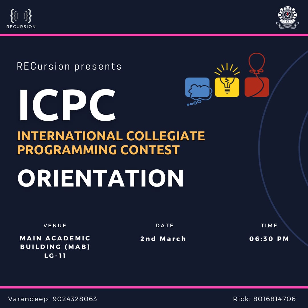 RECursion Event Poster